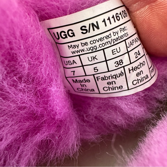 UGG Classic Ultra Mini Boot Pink Ruby Size 7 - Picture 5 of 5
